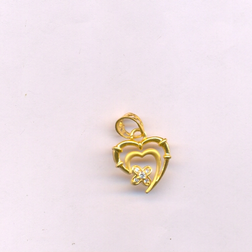 GOLD PENDENT CASTING FANCY