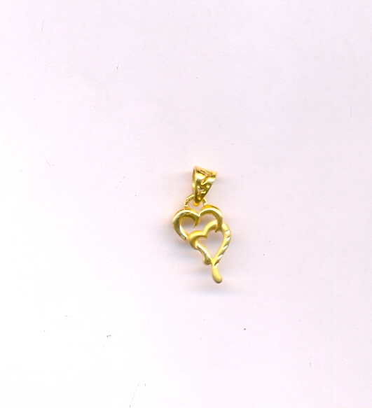GOLD PENDENT CASTING FANCY