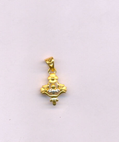 GOLD PENDENT CASTING FANCY