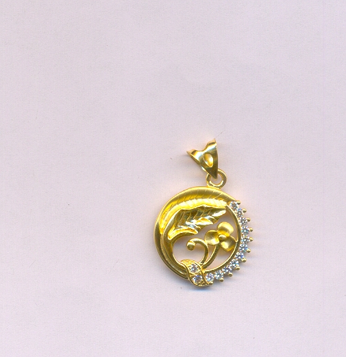 GOLD PENDENT CASTING FANCY