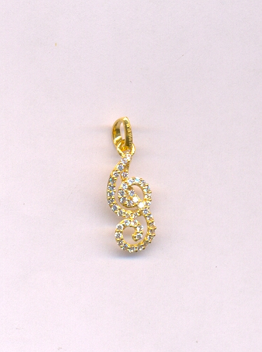 GOLD PENDENT CASTING FANCY