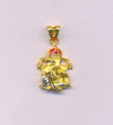 GOLD PENDENT CASTING FANCY