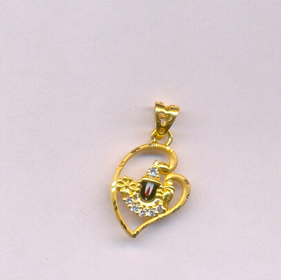 GOLD PENDENT CASTING FANCY