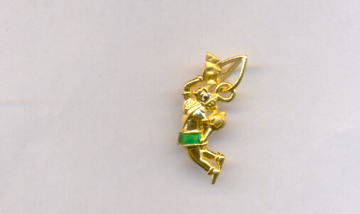 GOLD PENDENT CASTING FANCY