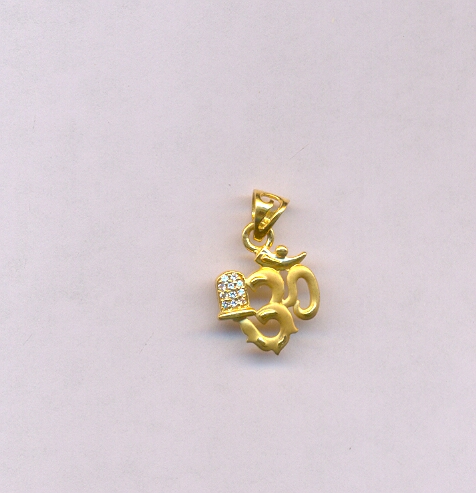 GOLD PENDENT CASTING FANCY