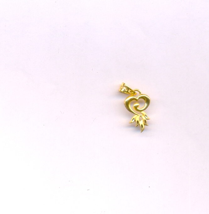 GOLD PENDENT CASTING FANCY