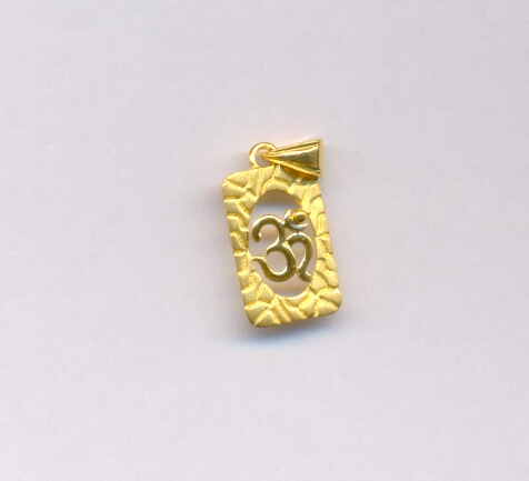 GOLD PENDENT CASTING FANCY