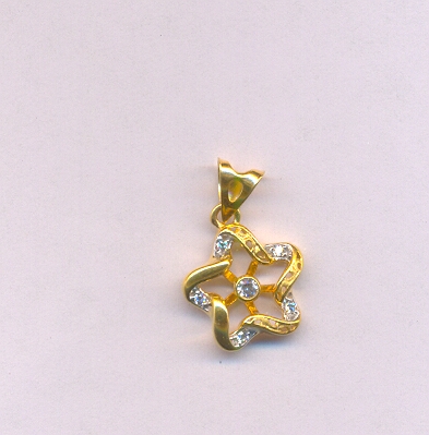 GOLD PENDENT CASTING FANCY