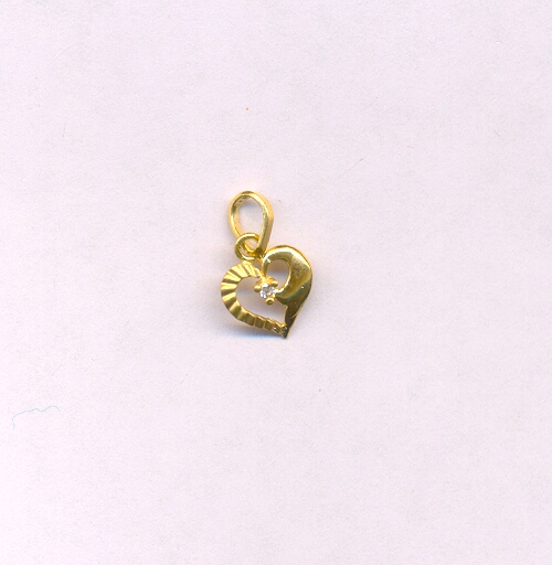 GOLD PENDENT CASTING FANCY