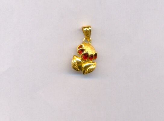 GOLD PENDENT CASTING FANCY