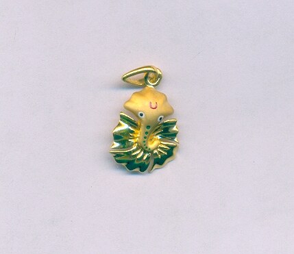 GOLD PENDENT CASTING FANCY