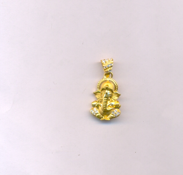 GOLD PENDENT CASTING FANCY