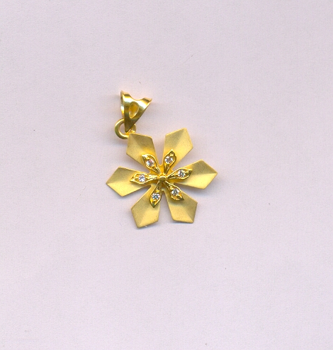 GOLD PENDENT CASTING FANCY