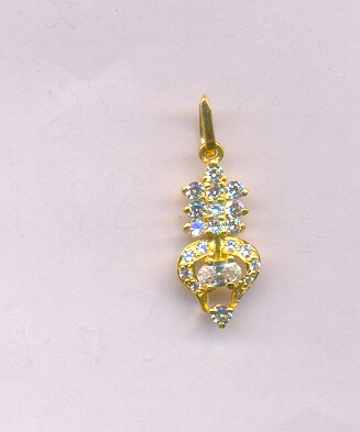 GOLD PENDENT CASTING FANCY