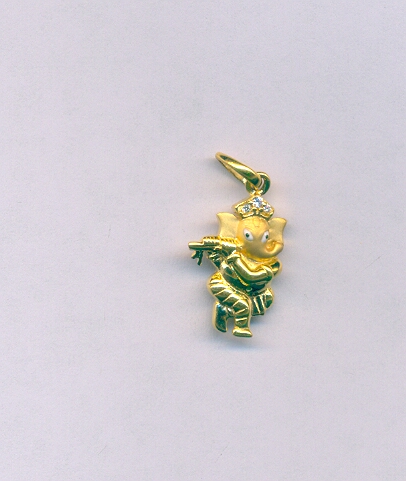 GOLD PENDENT CASTING FANCY
