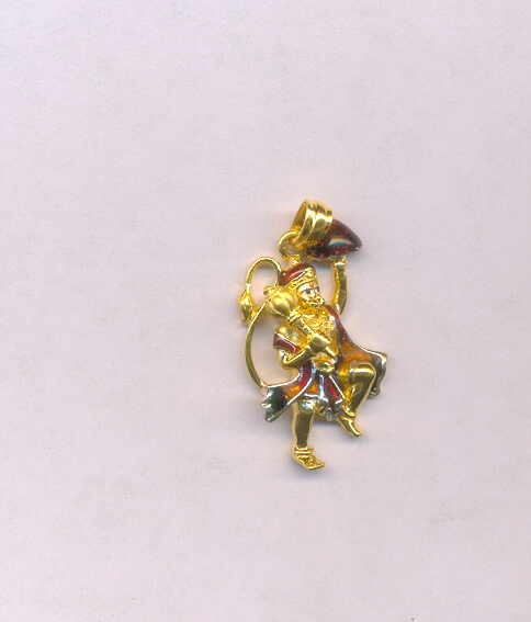 GOLD PENDENT CASTING FANCY