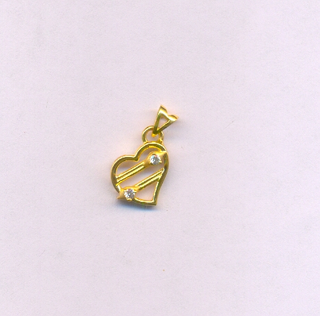 GOLD PENDENT CASTING FANCY