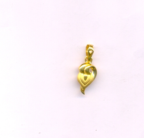 GOLD PENDENT CASTING FANCY