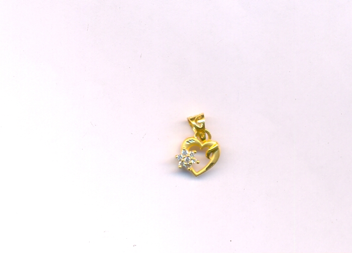 GOLD PENDENT CASTING FANCY