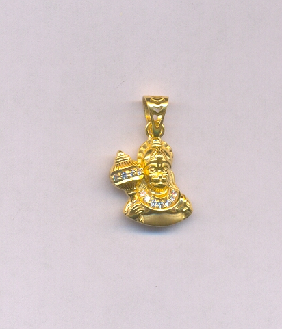 GOLD PENDENT CASTING FANCY