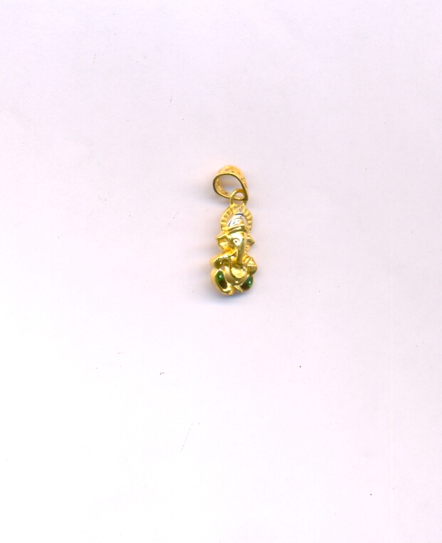 GOLD PENDENT CASTING FANCY