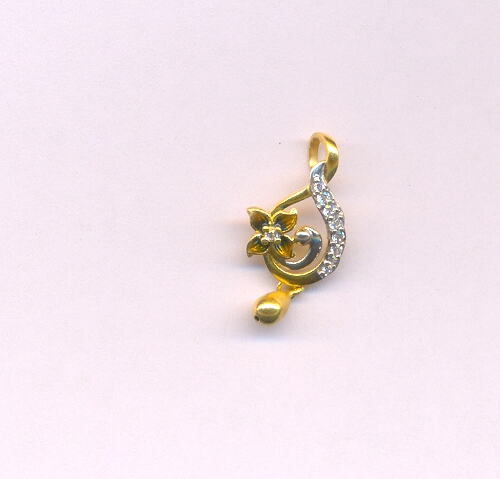 GOLD PENDENT CASTING FANCY