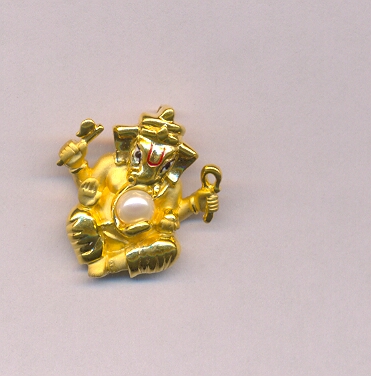 GOLD PENDENT CASTING FANCY