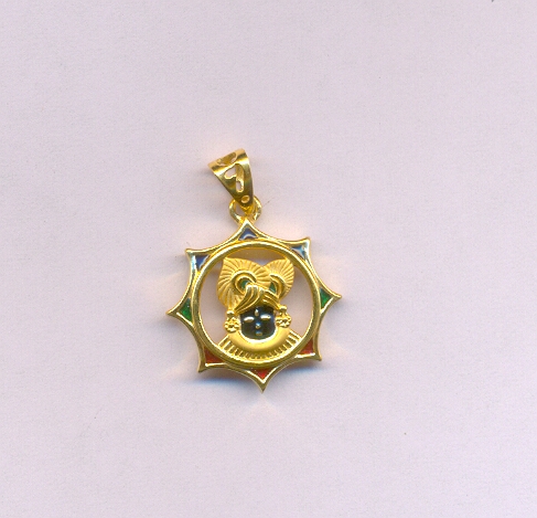 GOLD PENDENT CASTING FANCY