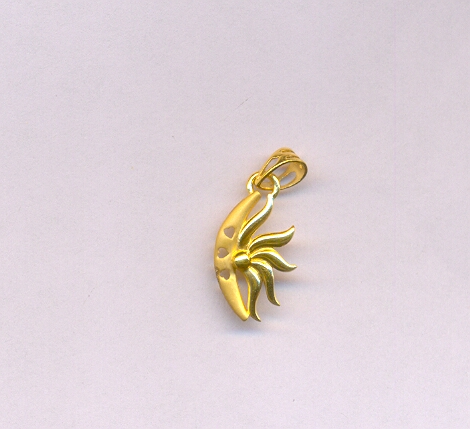GOLD PENDENT CASTING FANCY