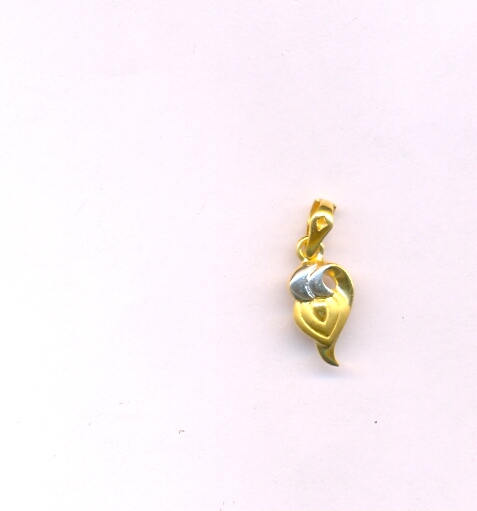 GOLD PENDENT CASTING FANCY