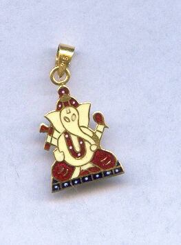 GOLD PENDENT DESIGNER EXCLUSIVE