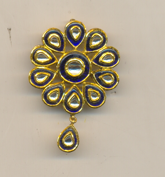 GOLD PENDENT KUNDAN