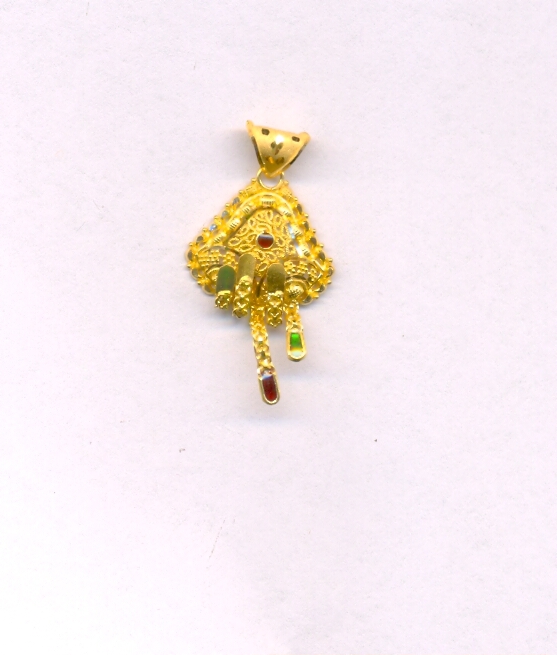 GOLD PENDENT PLAIN