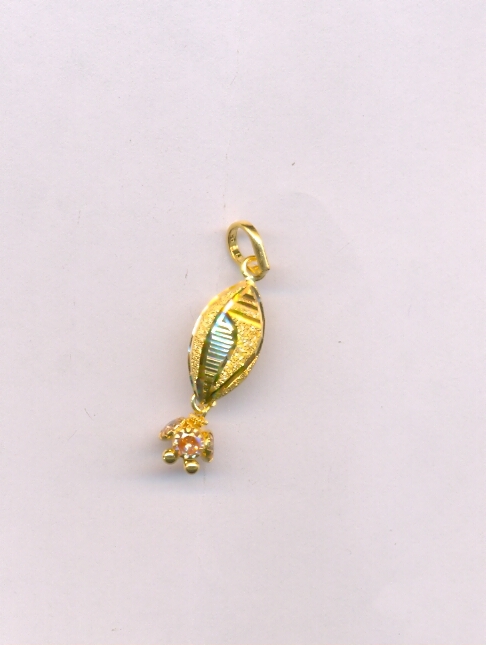 GOLD PENDENT PLAIN EXCLUSIVE