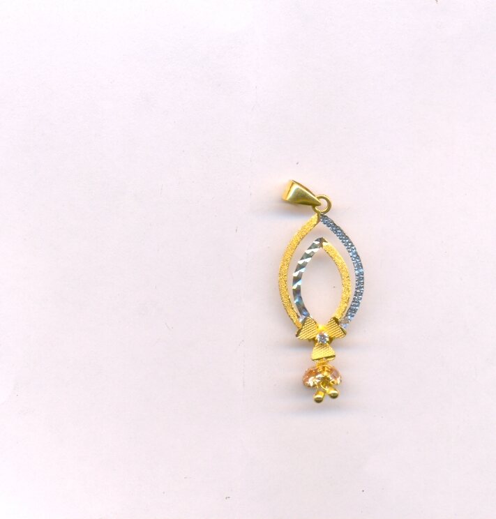GOLD PENDENT PLAIN EXCLUSIVE