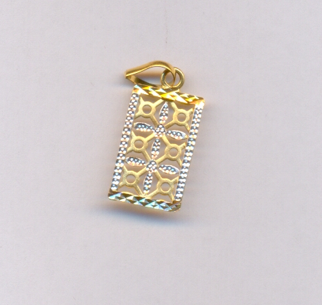 GOLD PENDENT PLAIN EXCLUSIVE