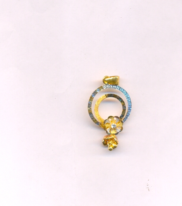 GOLD PENDENT PLAIN EXCLUSIVE
