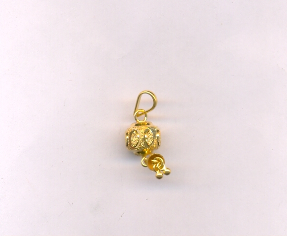 GOLD PENDENT PLAIN EXCLUSIVE