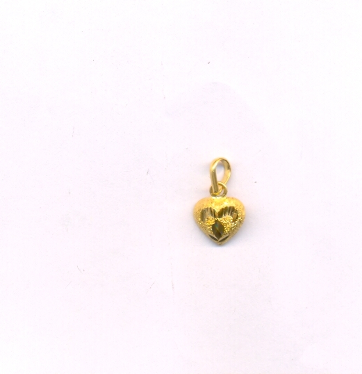 GOLD PENDENT PLAIN EXCLUSIVE