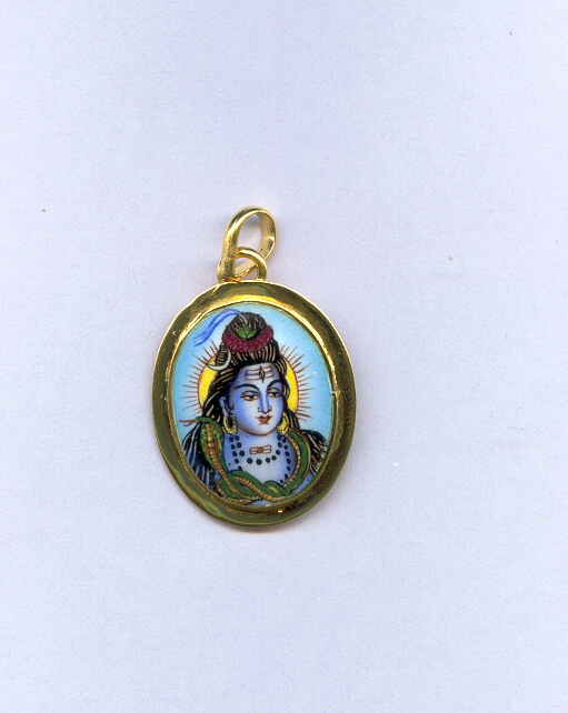 GOLD PENDENT PLAIN EXCLUSIVE