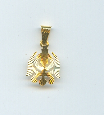 GOLD PENDENT PLAIN EXCLUSIVE