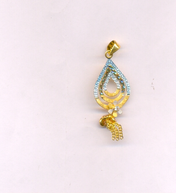 GOLD PENDENT PLAIN EXCLUSIVE