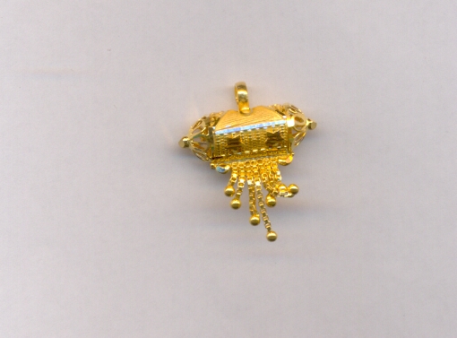 GOLD PENDENT PLAIN FANCY