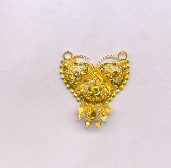 GOLD PENDENT PLAIN FANCY