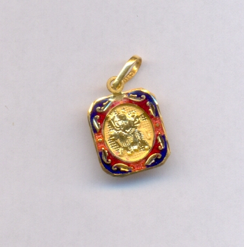 GOLD PENDENT PLAIN FANCY