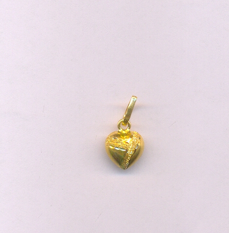 GOLD PENDENT PLAIN FANCY