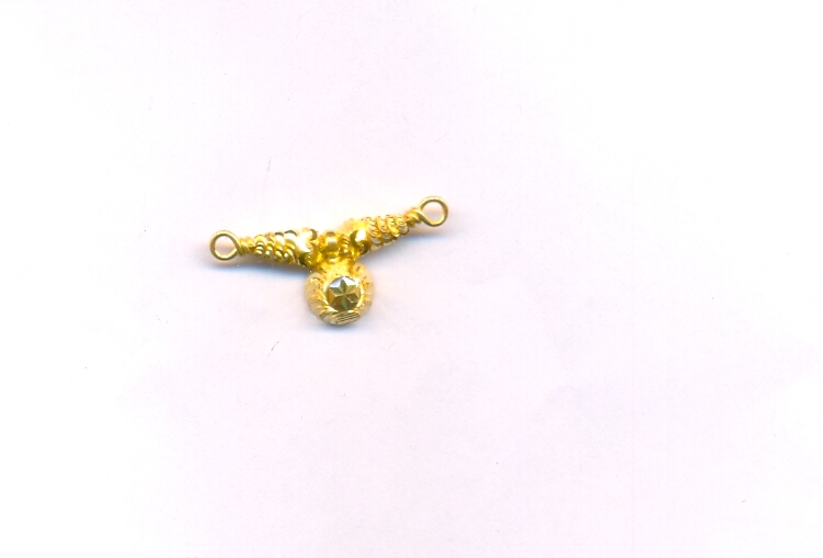 GOLD PENDENT PLAIN FANCY