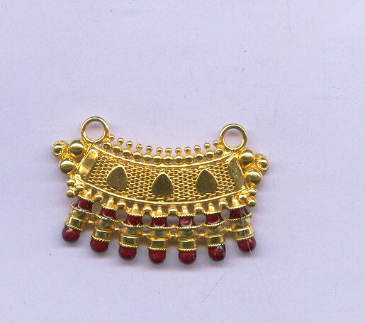 GOLD PENDENT PLAIN FANCY