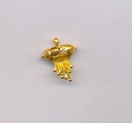 GOLD PENDENT PLAIN FANCY