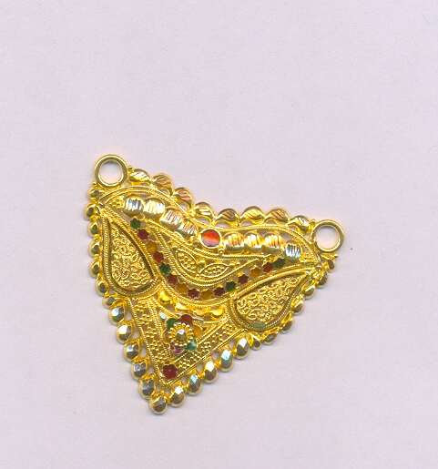 GOLD PENDENT PLAIN FANCY